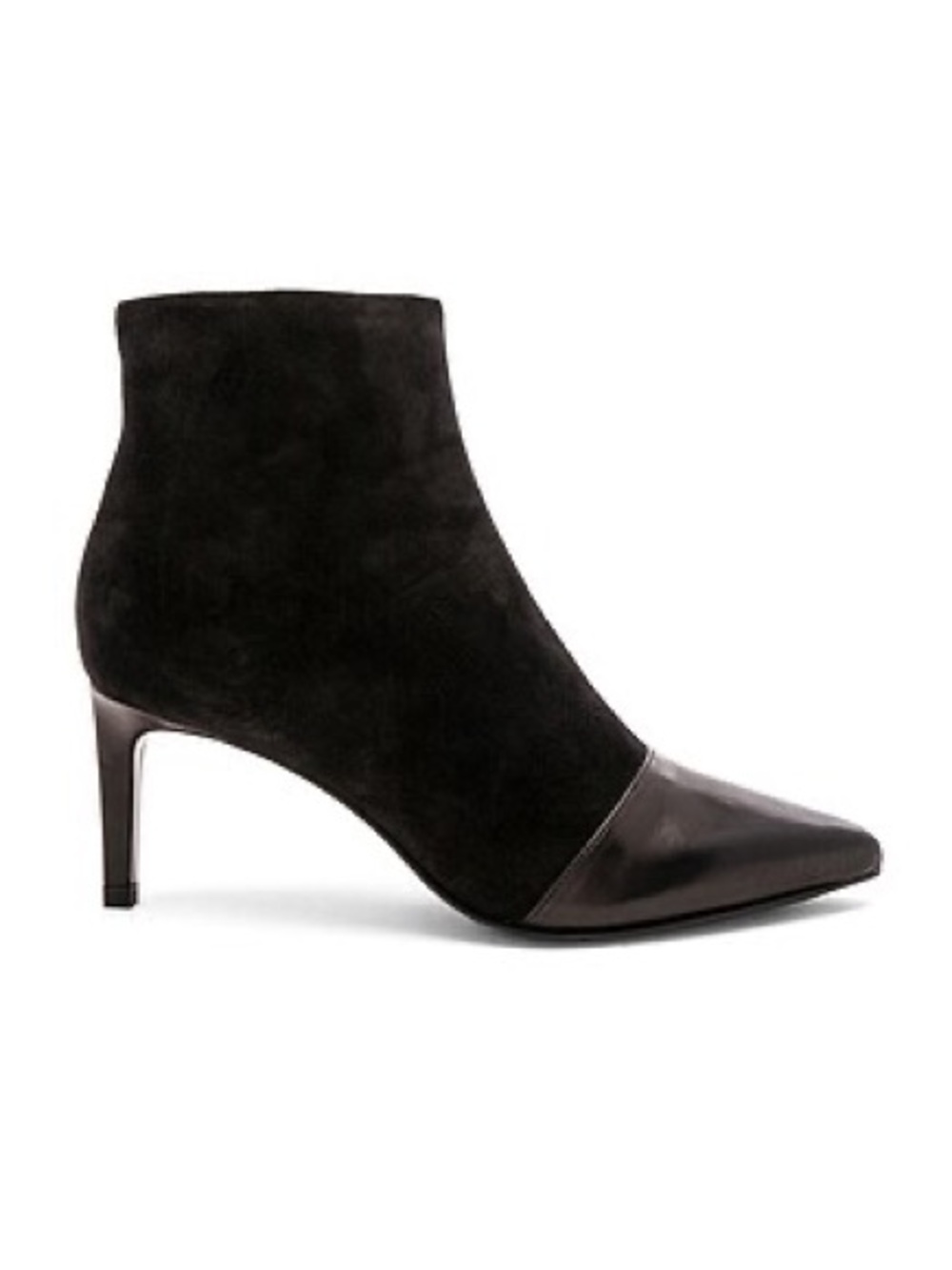 Rag & Bone Women's Black Beha Moto Pointed-Toe Ankle Booties